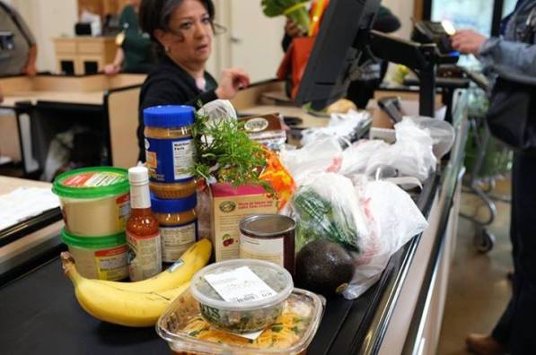 1 or 2 days worth of food for us. Yes, we ate A LOT!