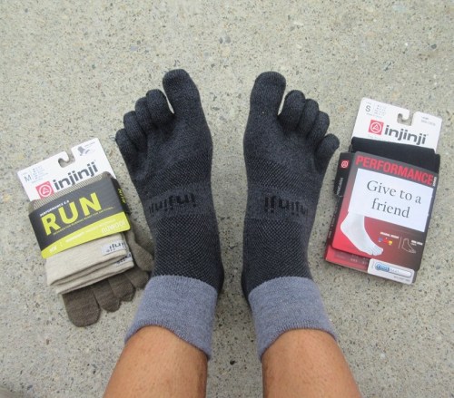 New socks are like walking on clouds!